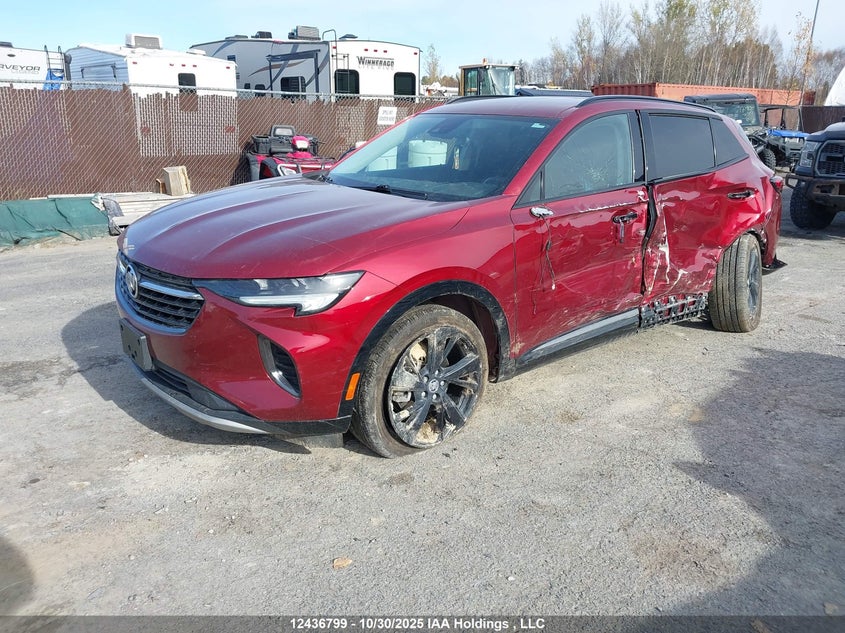 LRBFZMR49ND027483 2022 BUICK ENVISION photo no. 2