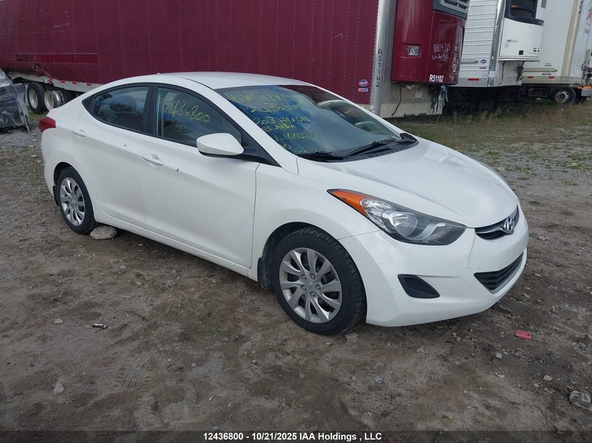 2013 Hyundai Elantra Gls/Limited VIN: 5NPDH4AE7DH188262 Lot: 12436800