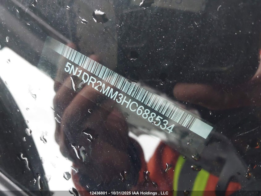5N1DR2MM3HC688534 2017 NISSAN PATHFINDER photo no. 9