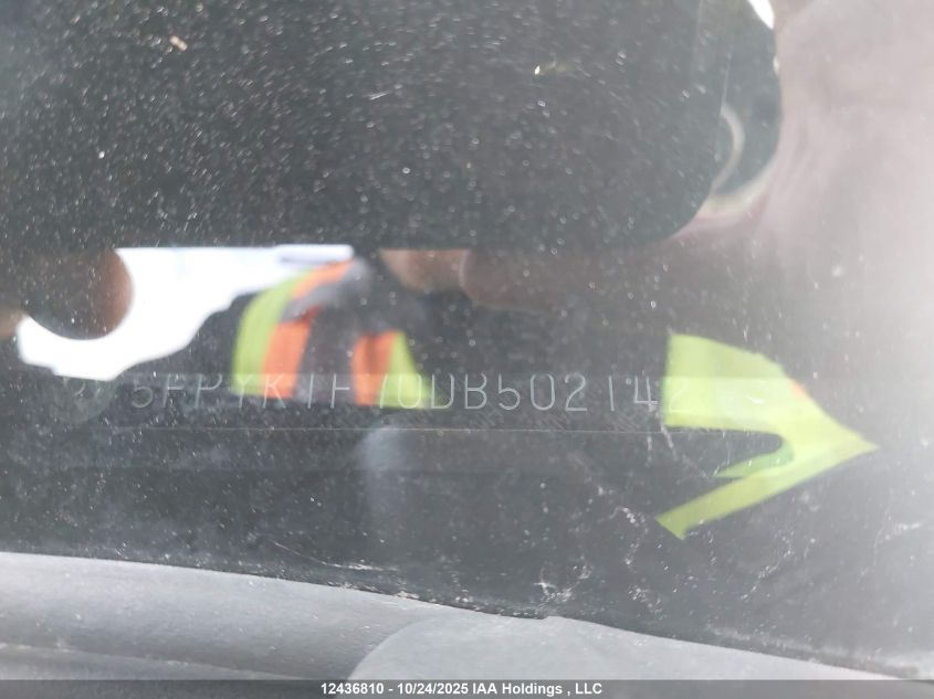 2013 Honda Ridgeline Sport VIN: 5FPYK1F70DB502142 Lot: 12436810