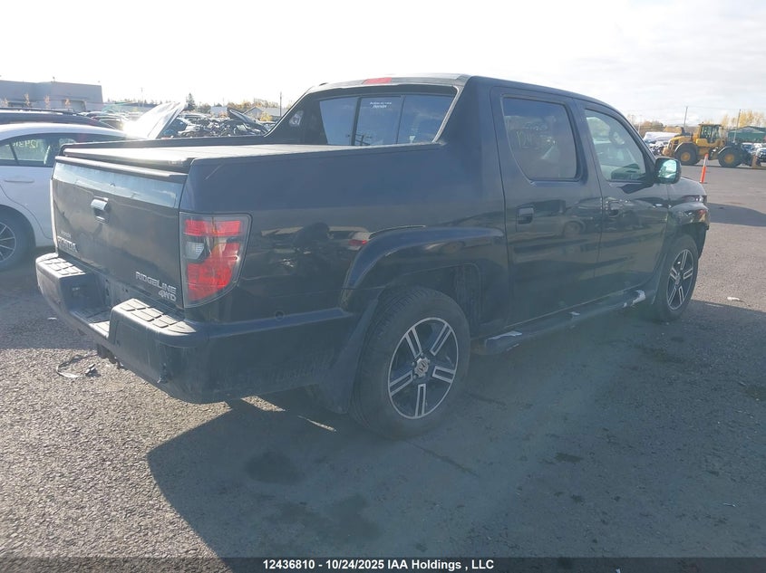 5FPYK1F70DB502142 2013 HONDA RIDGELINE photo no. 4