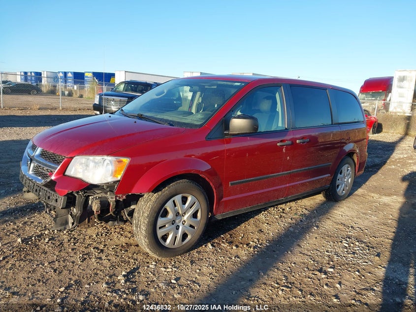 2C4RDGBG4FR604924 2015 DODGE CARAVAN photo no. 2