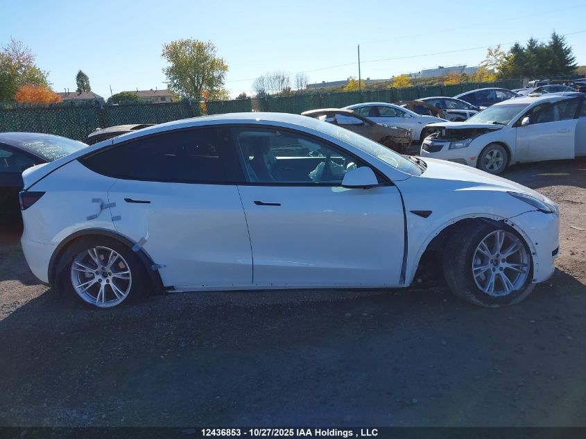 2021 Tesla Model Y Long Range VIN: 5YJYGDEE3MF267604 Lot: 12436853