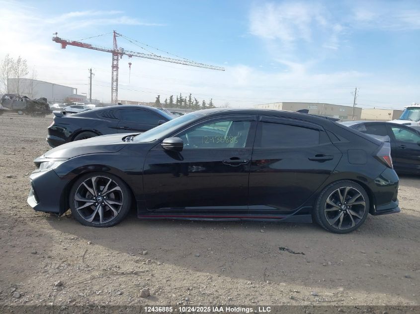 2017 Honda Civic Sport VIN: SHHFK7H42HU305838 Lot: 12436885