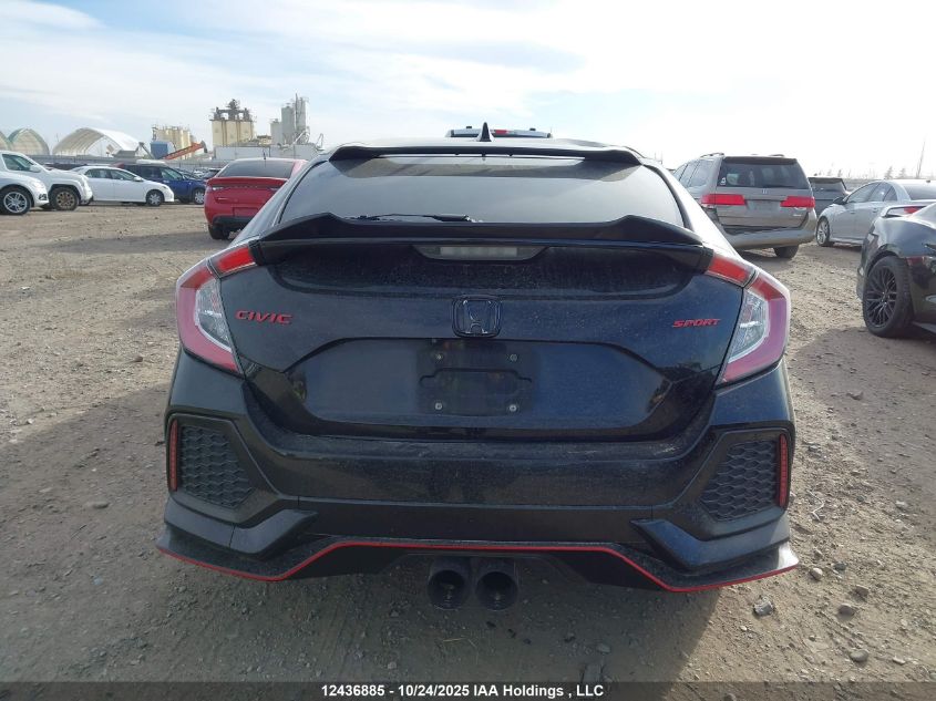 2017 Honda Civic Sport VIN: SHHFK7H42HU305838 Lot: 12436885