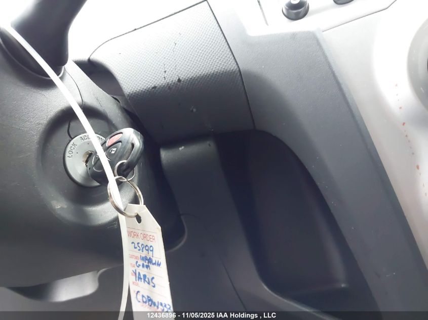 2007 Toyota Yaris VIN: JTDKT923075124956 Lot: 12436896