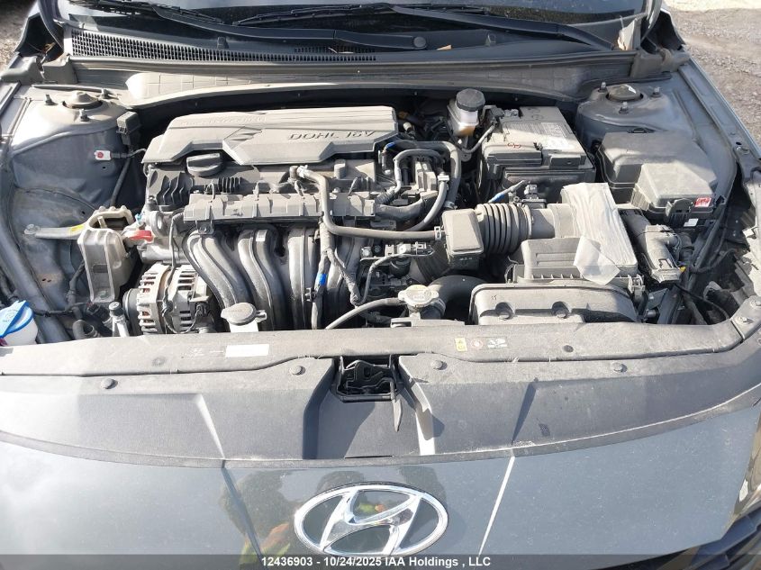 2023 Hyundai Elantra Preferred Ivt VIN: KMHLM4AG1PU407599 Lot: 12436903