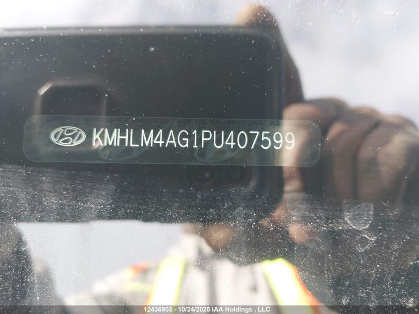 2023 Hyundai Elantra Preferred Ivt VIN: KMHLM4AG1PU407599 Lot: 12436903