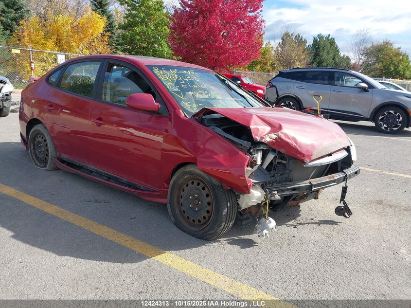 KMHDU4BD2AU987266 2010 Hyundai Elantra Gl Sport auction photo 1
