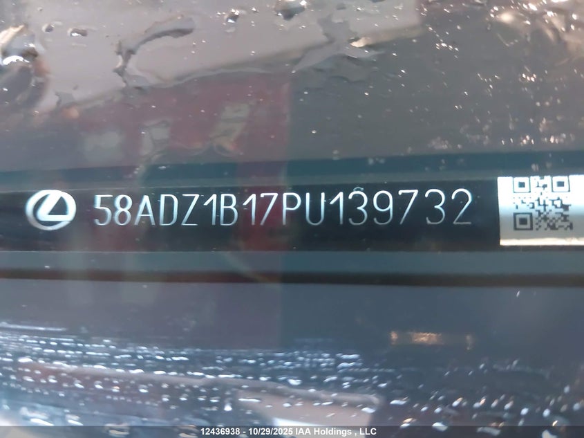 58ADZ1B17PU139732 2023 LEXUS ES photo no. 20
