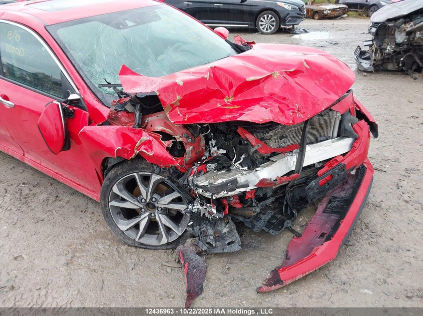 2019 Honda Civic Touring VIN: 2HGFC1F96KH102027 Lot: 12436963