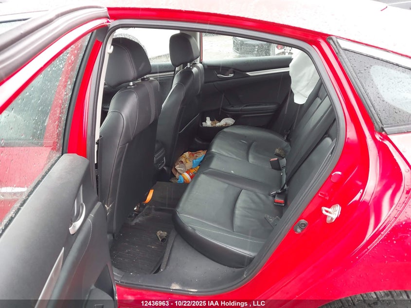 2019 Honda Civic Touring VIN: 2HGFC1F96KH102027 Lot: 12436963