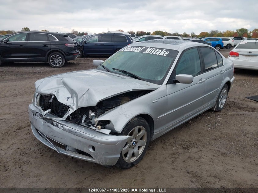 2002 BMW 325 Xi VIN: WBAEU33462PF64238 Lot: 12436967