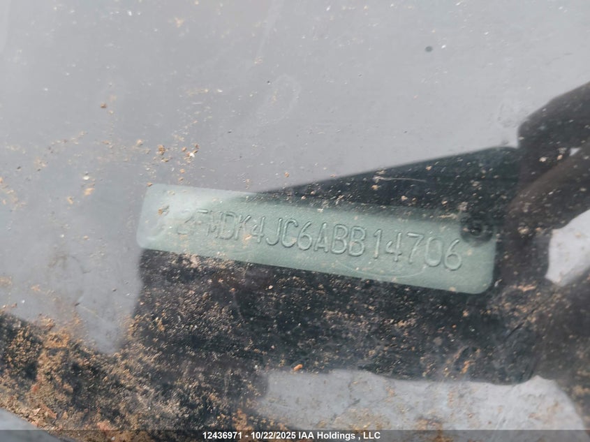 2010 Ford Edge VIN: 2FMDK4JC6ABB14706 Lot: 12436971