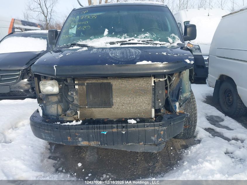 2014 Chevrolet Express 1500 1Wt VIN: 1GCSHAF41E1160620 Lot: 12437008