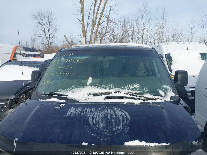 2014 Chevrolet Express 1500 1Wt VIN: 1GCSHAF41E1160620 Lot: 12437008