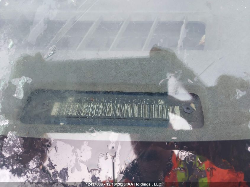 2014 Chevrolet Express 1500 1Wt VIN: 1GCSHAF41E1160620 Lot: 12437008