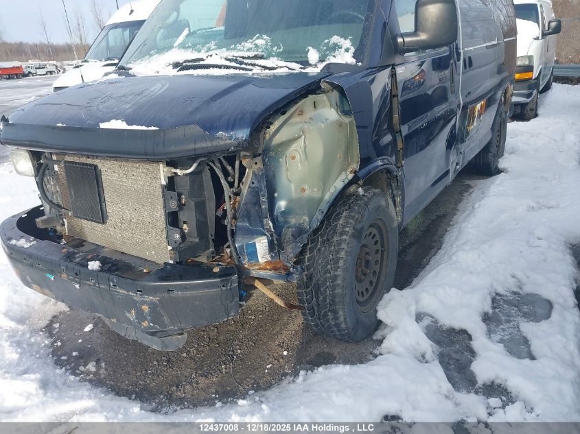 2014 Chevrolet Express 1500 1Wt VIN: 1GCSHAF41E1160620 Lot: 12437008