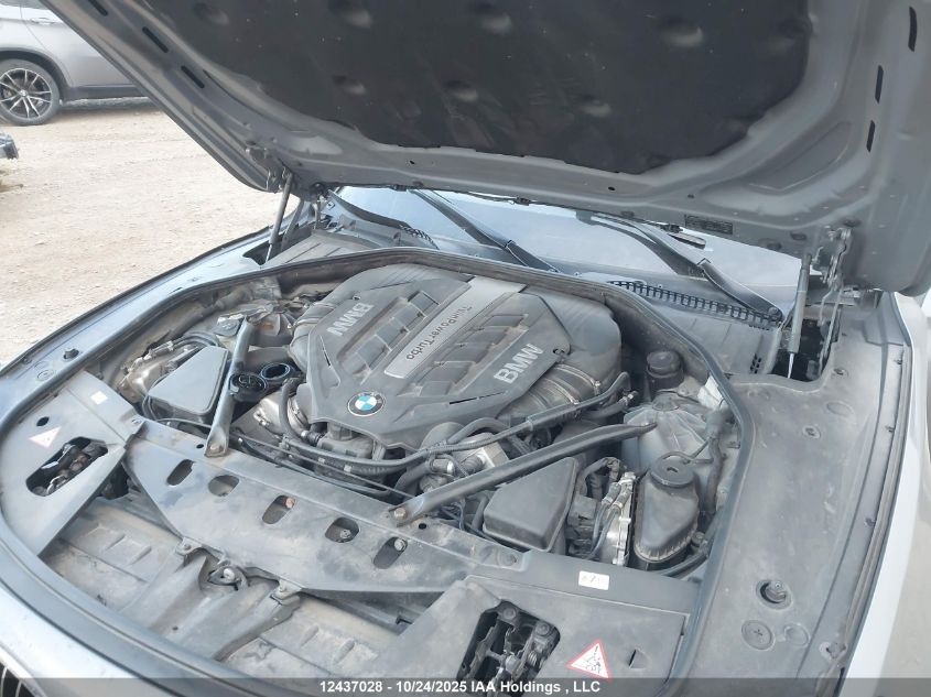 2014 BMW 750 Xi VIN: WBAYB6C58ED224489 Lot: 12437028