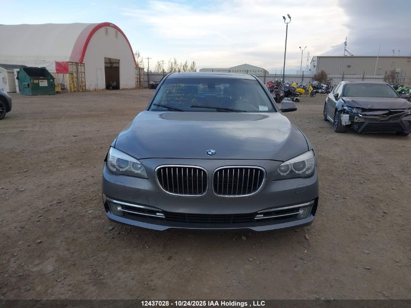 2014 BMW 750 Xi VIN: WBAYB6C58ED224489 Lot: 12437028