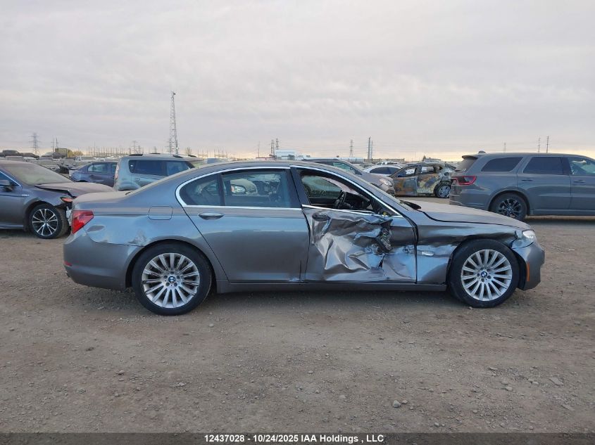 2014 BMW 750 Xi VIN: WBAYB6C58ED224489 Lot: 12437028