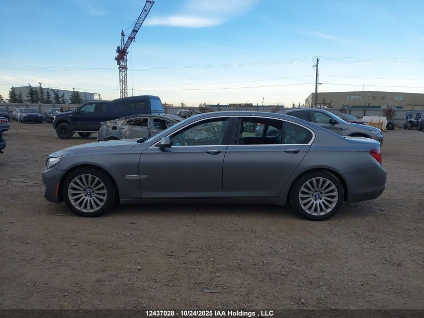 2014 BMW 750 Xi VIN: WBAYB6C58ED224489 Lot: 12437028