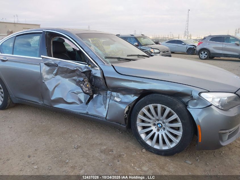 2014 BMW 750 Xi VIN: WBAYB6C58ED224489 Lot: 12437028