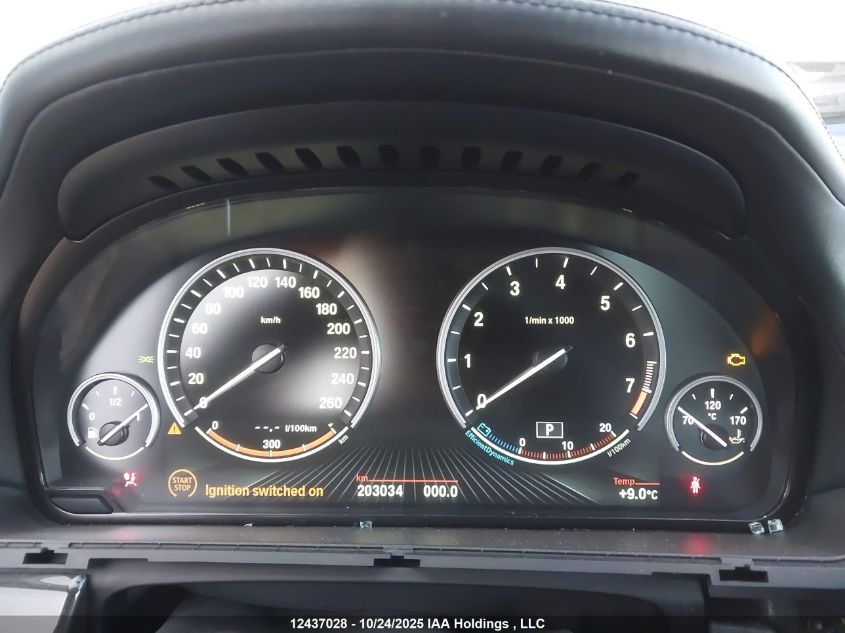 2014 BMW 750 Xi VIN: WBAYB6C58ED224489 Lot: 12437028