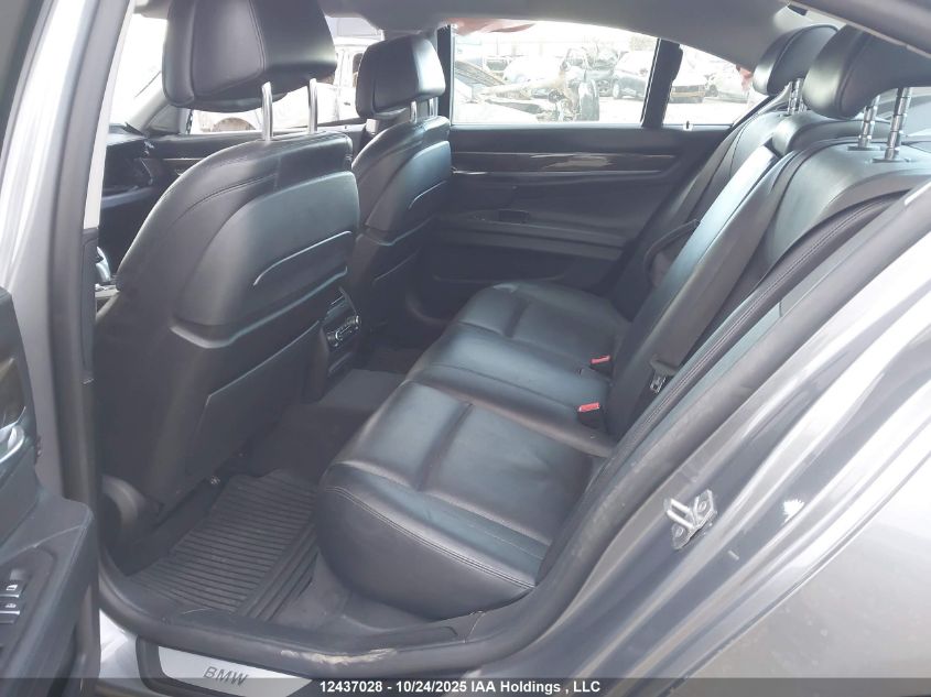 2014 BMW 750 Xi VIN: WBAYB6C58ED224489 Lot: 12437028