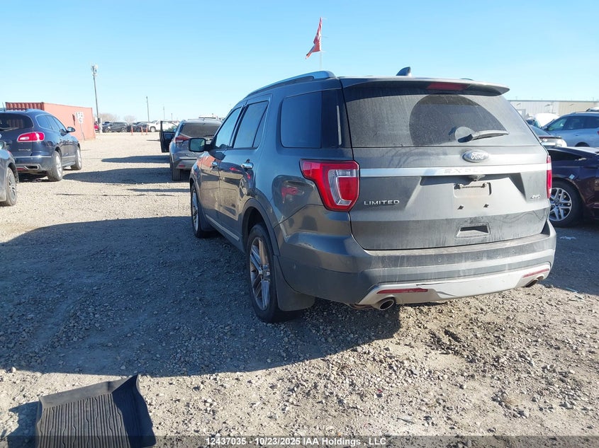 1FM5K8F81HGA49427 2017 FORD EXPLORER photo no. 3