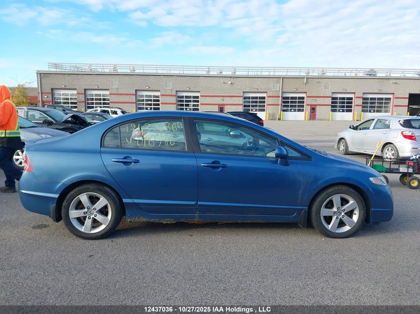 2009 Honda Civic Lx-S VIN: 2HGFA16639H016986 Lot: 12437036