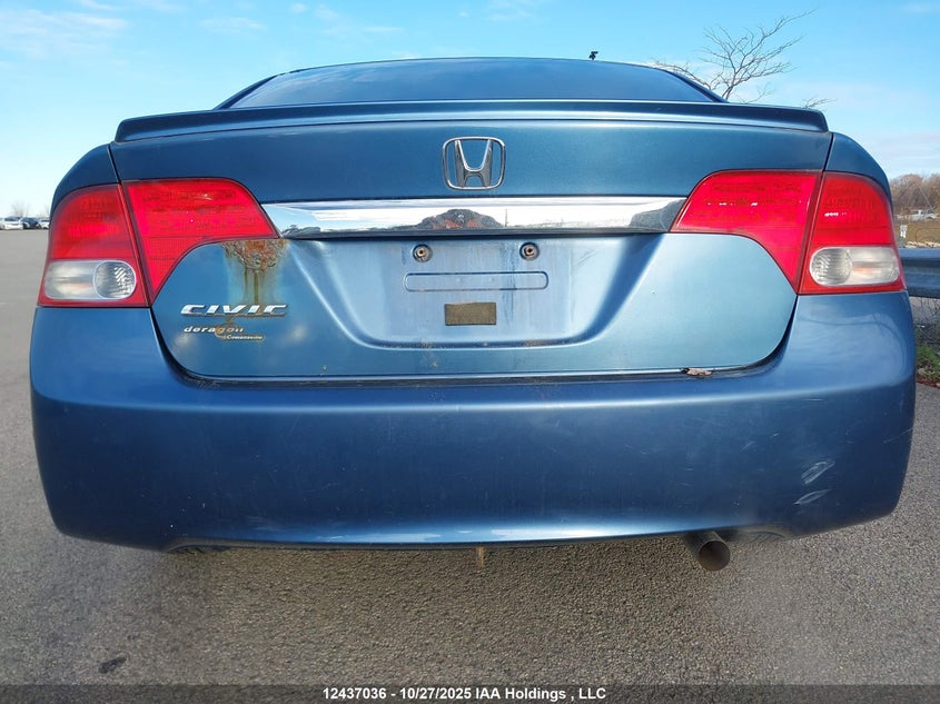 2009 Honda Civic Lx-S VIN: 2HGFA16639H016986 Lot: 12437036