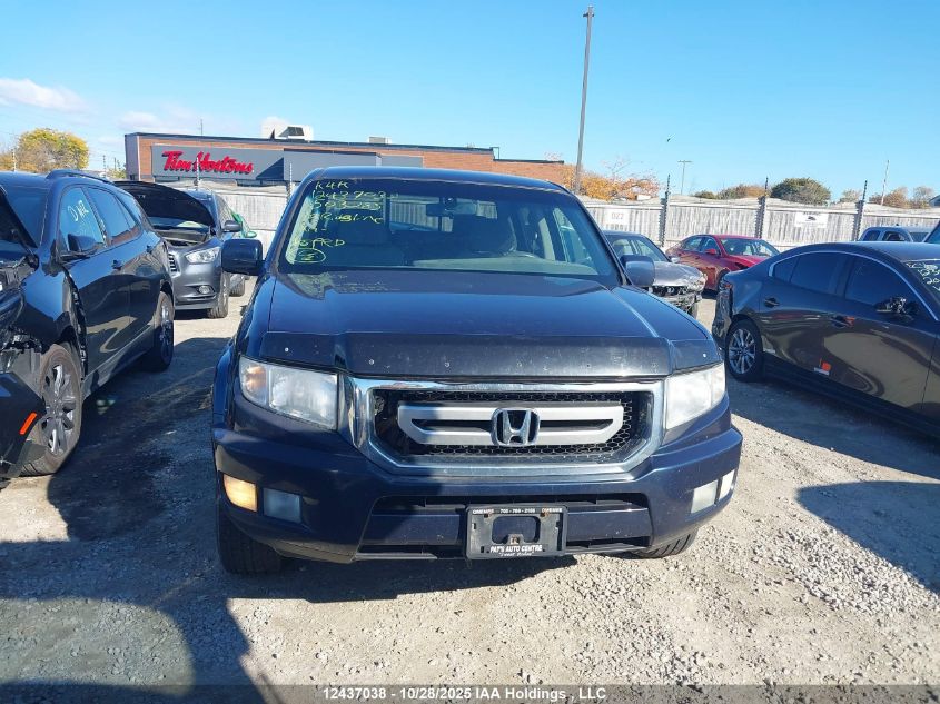 2010 Honda Ridgeline Rtl VIN: 5FPYK1F52AB503285 Lot: 12437038