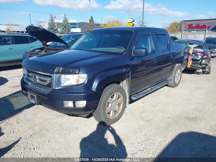 5FPYK1F52AB503285 2010 HONDA RIDGELINE photo no. 2