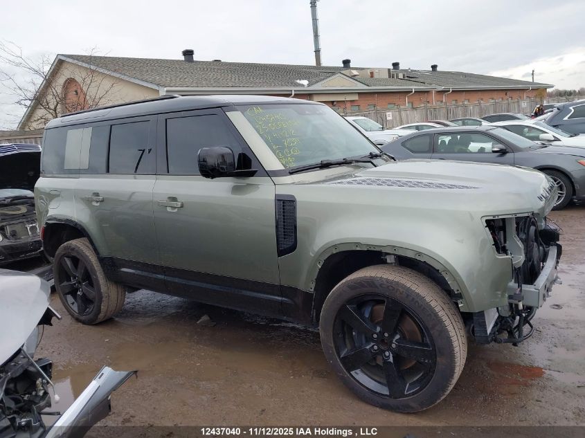 2025 Land Rover Defender 110 P400 X-Dynamic Se VIN: SALE27EU9S2419212 Lot: 12437040