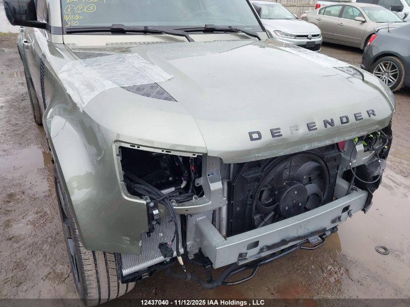 2025 Land Rover Defender 110 P400 X-Dynamic Se VIN: SALE27EU9S2419212 Lot: 12437040