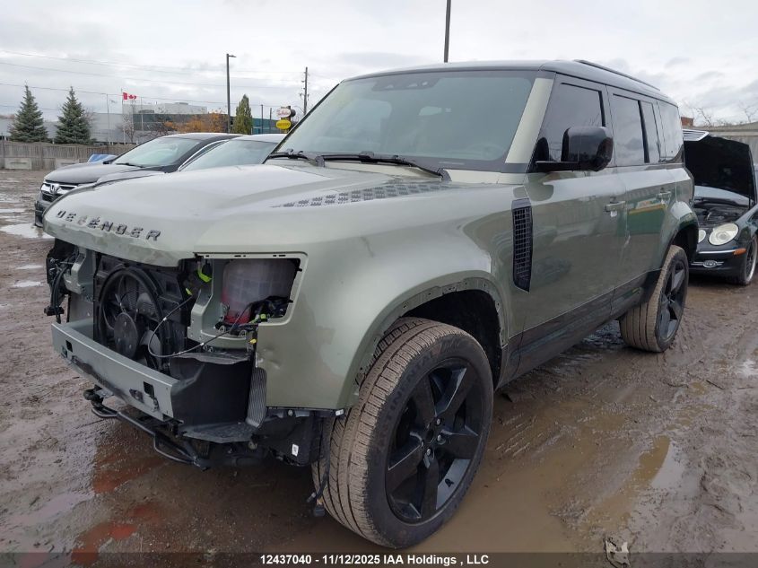 2025 Land Rover Defender 110 P400 X-Dynamic Se VIN: SALE27EU9S2419212 Lot: 12437040
