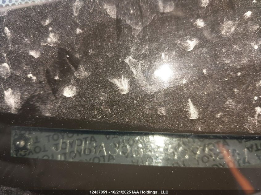 2005 Lexus Es 330 VIN: JTHBA30G455075281 Lot: 12437051