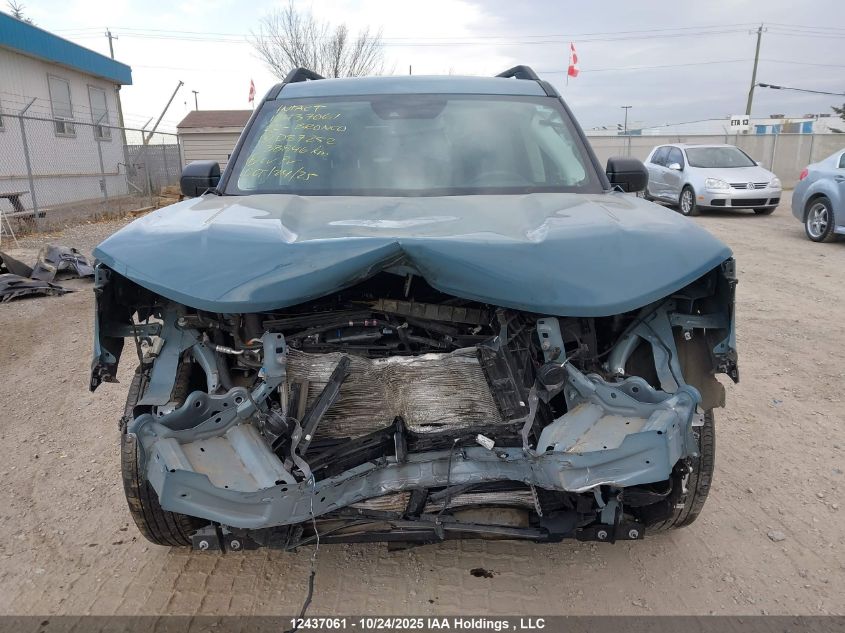 2022 Ford Bronco Sport Big Bend VIN: 3FMCR9B63NRD87252 Lot: 12437061