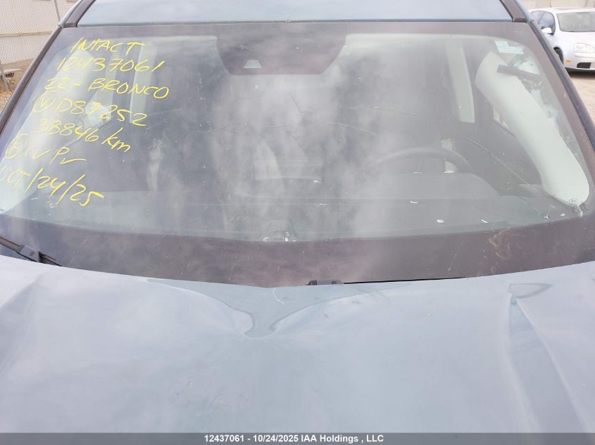 2022 Ford Bronco Sport Big Bend VIN: 3FMCR9B63NRD87252 Lot: 12437061