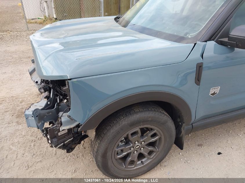 2022 Ford Bronco Sport Big Bend VIN: 3FMCR9B63NRD87252 Lot: 12437061