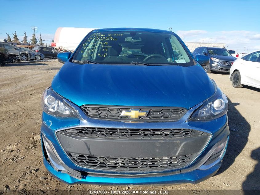 2019 Chevrolet Spark 1Lt VIN: KL8CD6SA1KC803968 Lot: 12437063