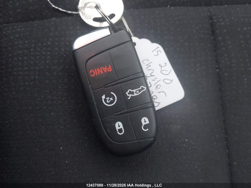 2015 Chrysler 200 Lx VIN: 1C3CCCFB2FN610142 Lot: 12437080