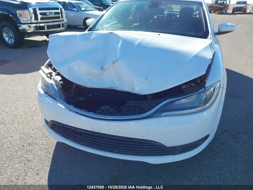 2015 Chrysler 200 Lx VIN: 1C3CCCFB2FN610142 Lot: 12437080