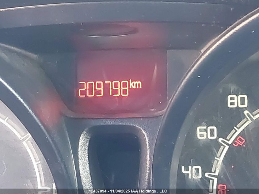 2011 Ford Fiesta S VIN: 3FADP4AJXBM104870 Lot: 12437094