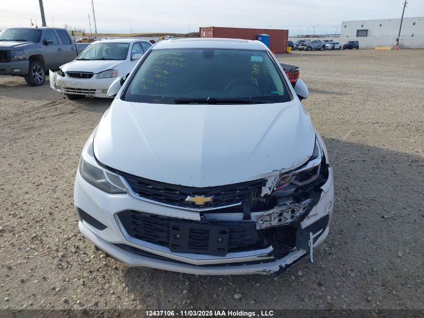 2017 Chevrolet Cruze Lt VIN: 3G1BE5SM7HS604245 Lot: 12437106