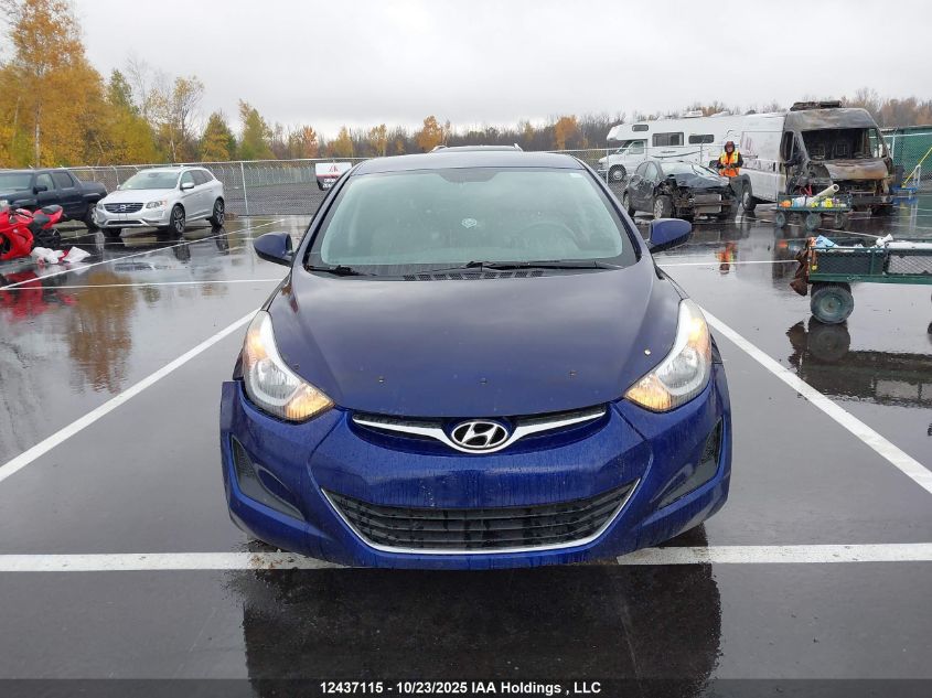2014 Hyundai Elantra VIN: 5NPDH4AEXEH506330 Lot: 12437115