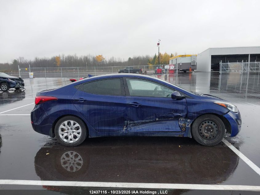 2014 Hyundai Elantra VIN: 5NPDH4AEXEH506330 Lot: 12437115