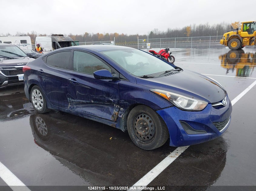 5NPDH4AEXEH506330 2014 Hyundai Elantra auction photo 1