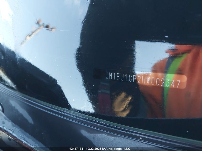 2017 Nissan Rogue Sport S/Sv/Sl VIN: JN1BJ1CP2HW002347 Lot: 12437134